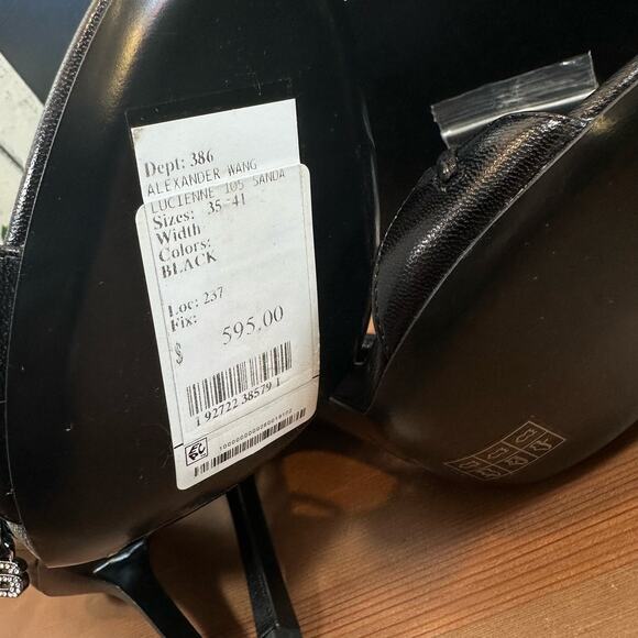 Alexander Wang Women's Lucienne 105 Ankle Tie High Heel Sandals Size 36 $595 - Picture 12 of 14